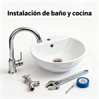 Instalación de baño y cocina