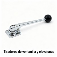 Tiradores de ventanilla y elevalunas