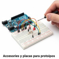 Accesorios y placas para prototipos