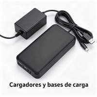 Cargadores y bases de carga