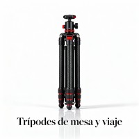 Trípodes de mesa y viaje