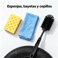 Esponjas, bayetas y cepillos