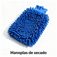 Manoplas de secado