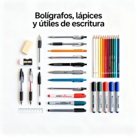 Bolígrafos, lápices y útiles de escritura