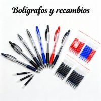 Bolígrafos y recambios
