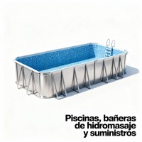 Piscinas, bañeras de hidromasaje y suministros