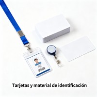 Tarjetas y material de identificación