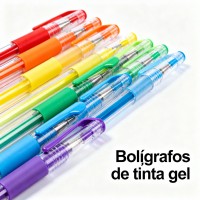 Bolígrafos de tinta gel