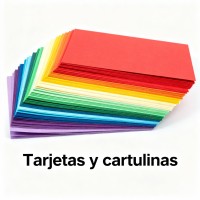 Tarjetas y cartulinas