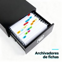 Archivadores de fichas