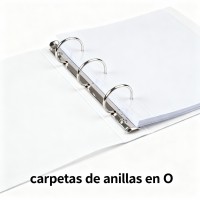 Carpetas de anillas en O