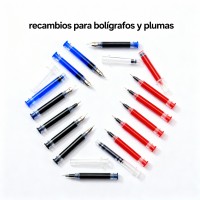 Recambios para bolígrafos y plumas