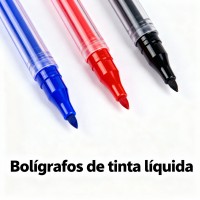 Bolígrafos de tinta líquida